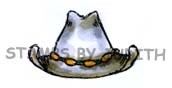 E-255-HK Cowboy Hat